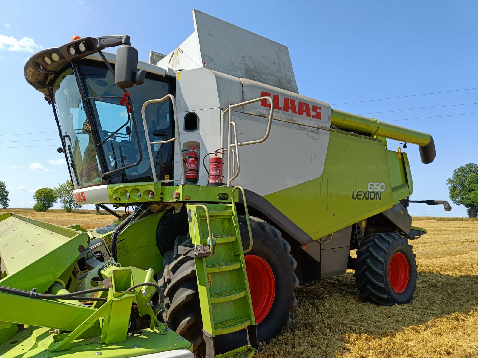 Kombajn zbożowy Claas Lexion 650