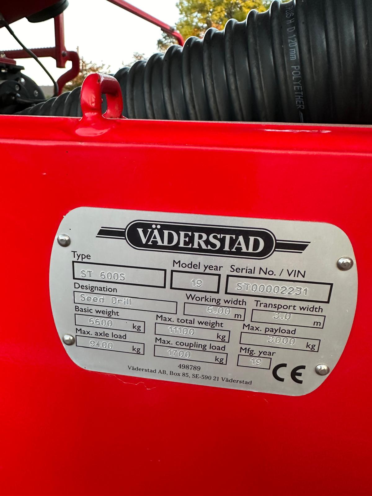 Vaderstad Spirit S 600