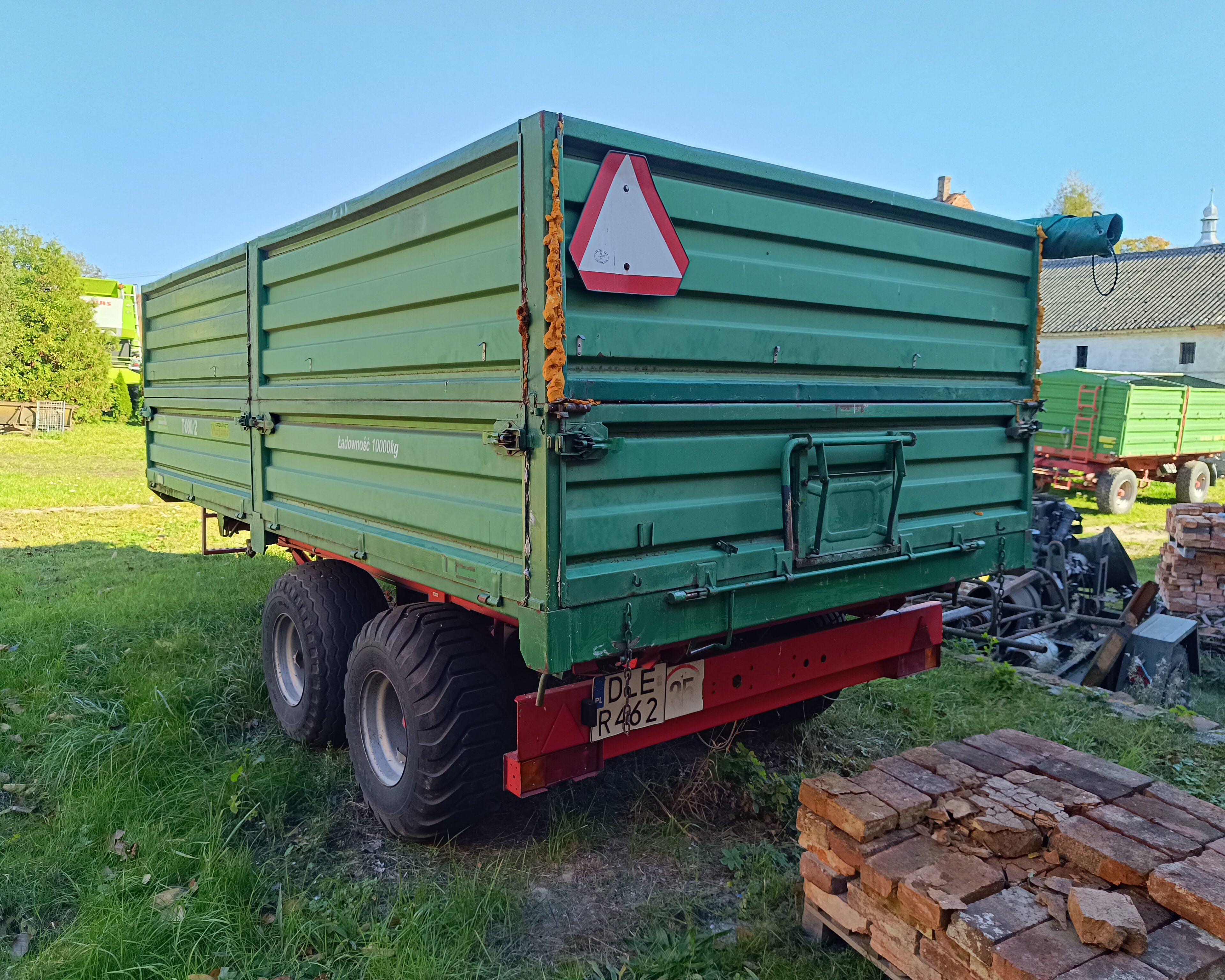 Polmot Warfama T-080/2, tandem trzystronny wywrot