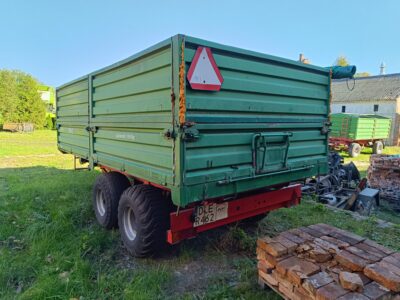 Polmot Warfama T-080/2, tandem trzystronny wywrot