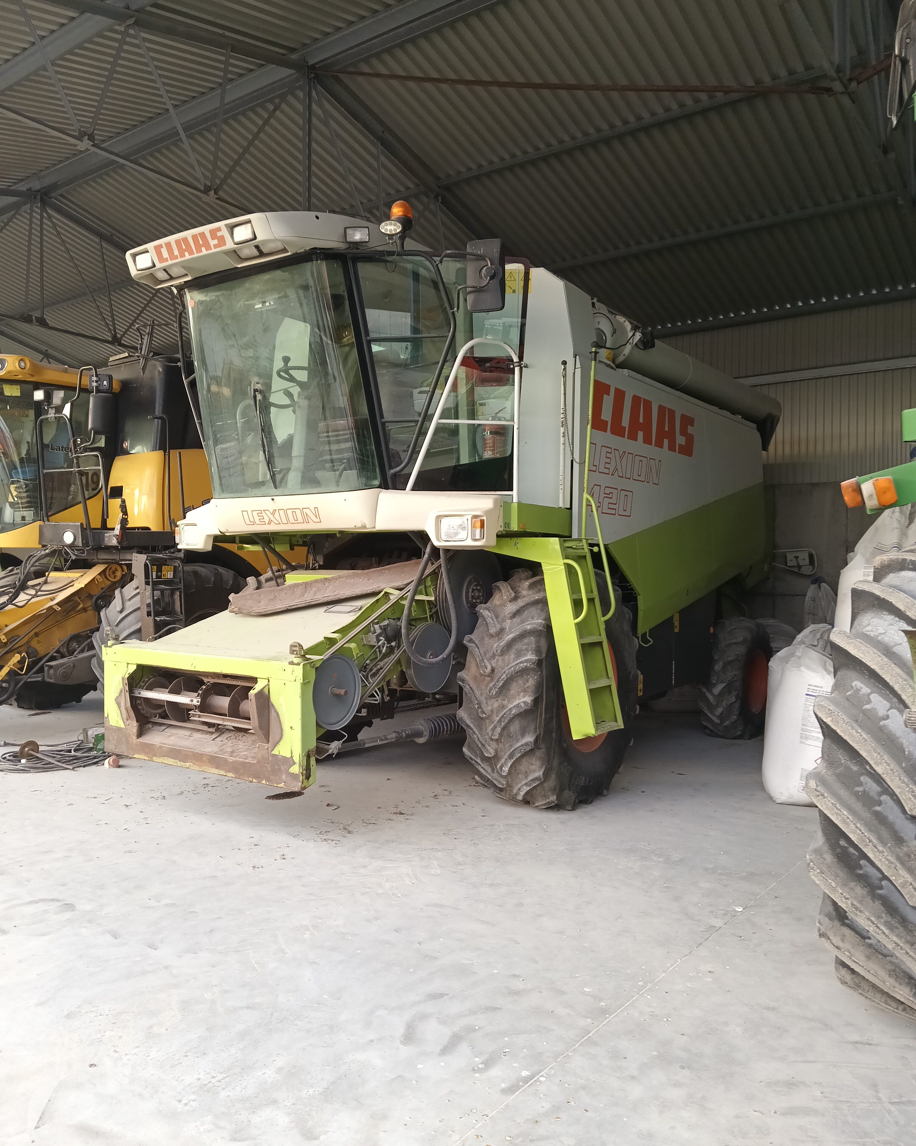 Claas lexion 420