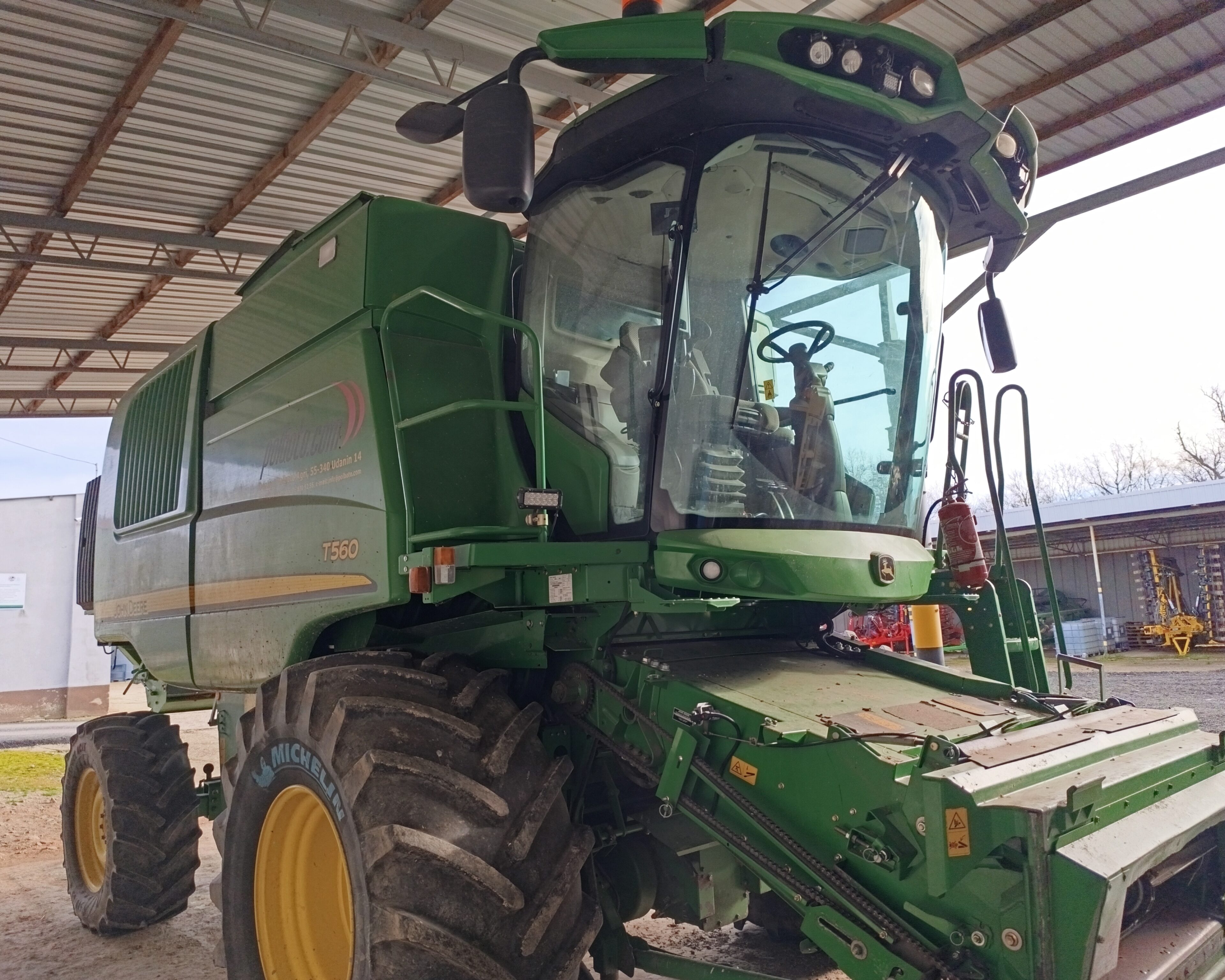 John Deere T 560. Rok 2014