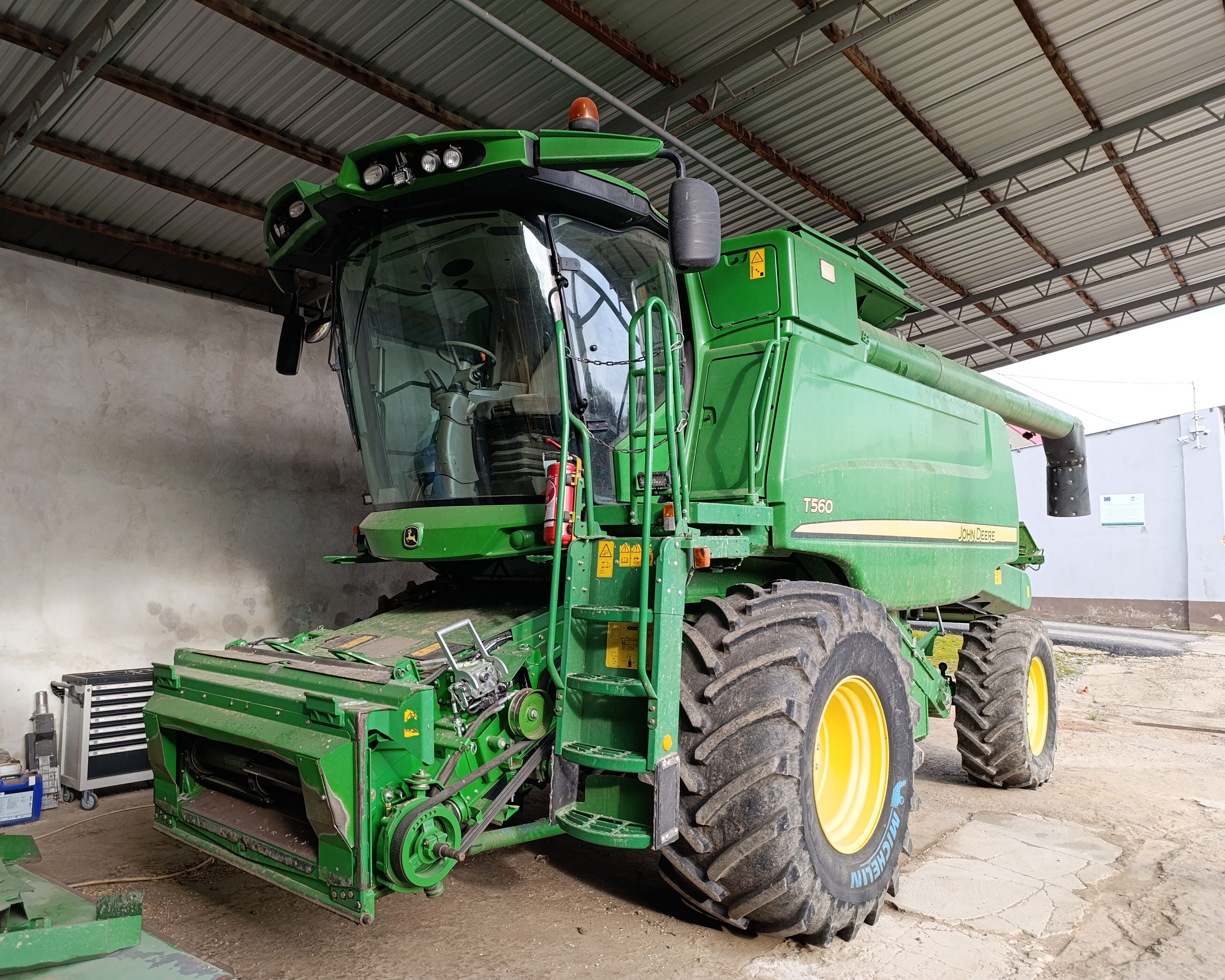 John Deere T 560. Rok 2014