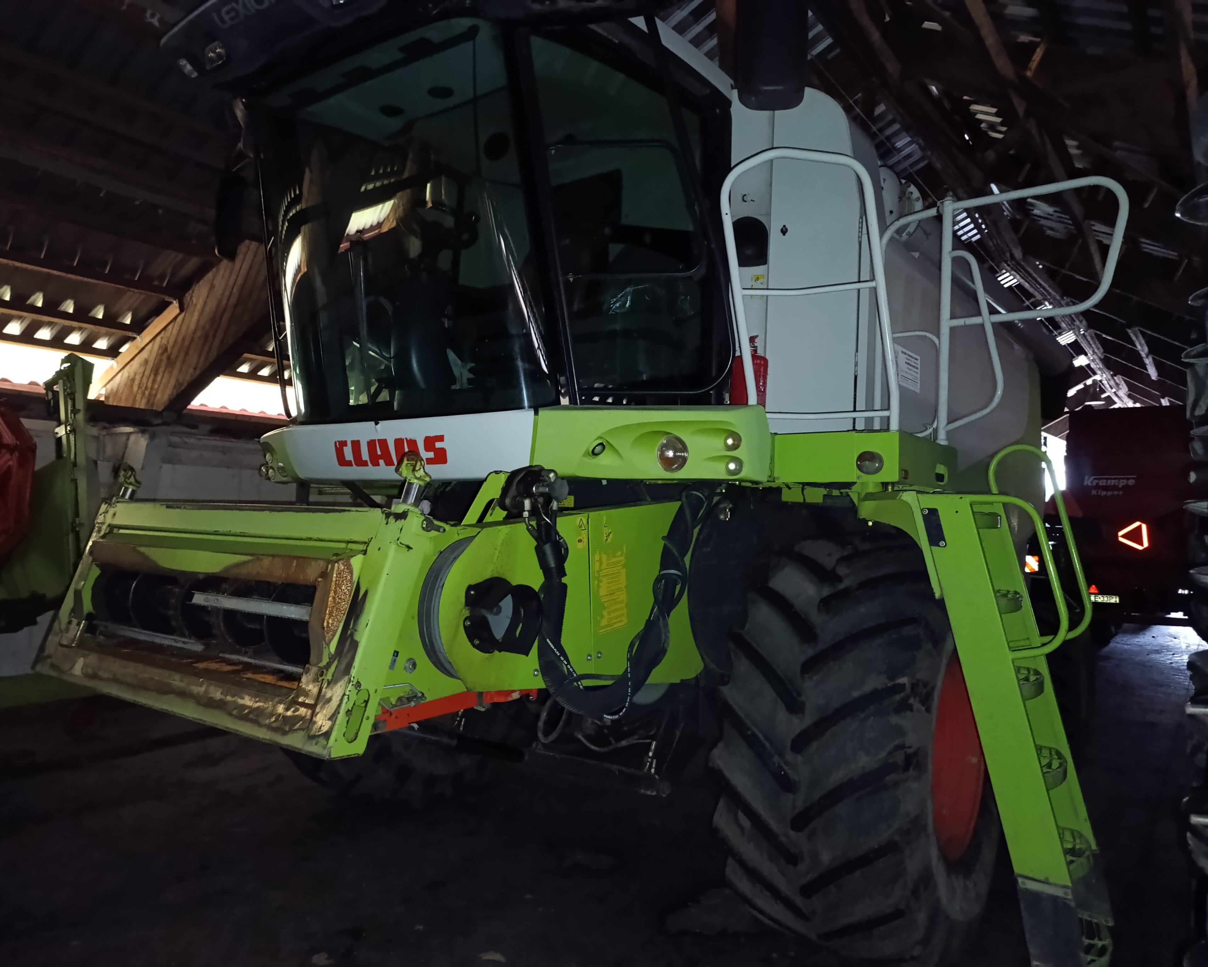 Claas Lexion 580 . Rok 2006