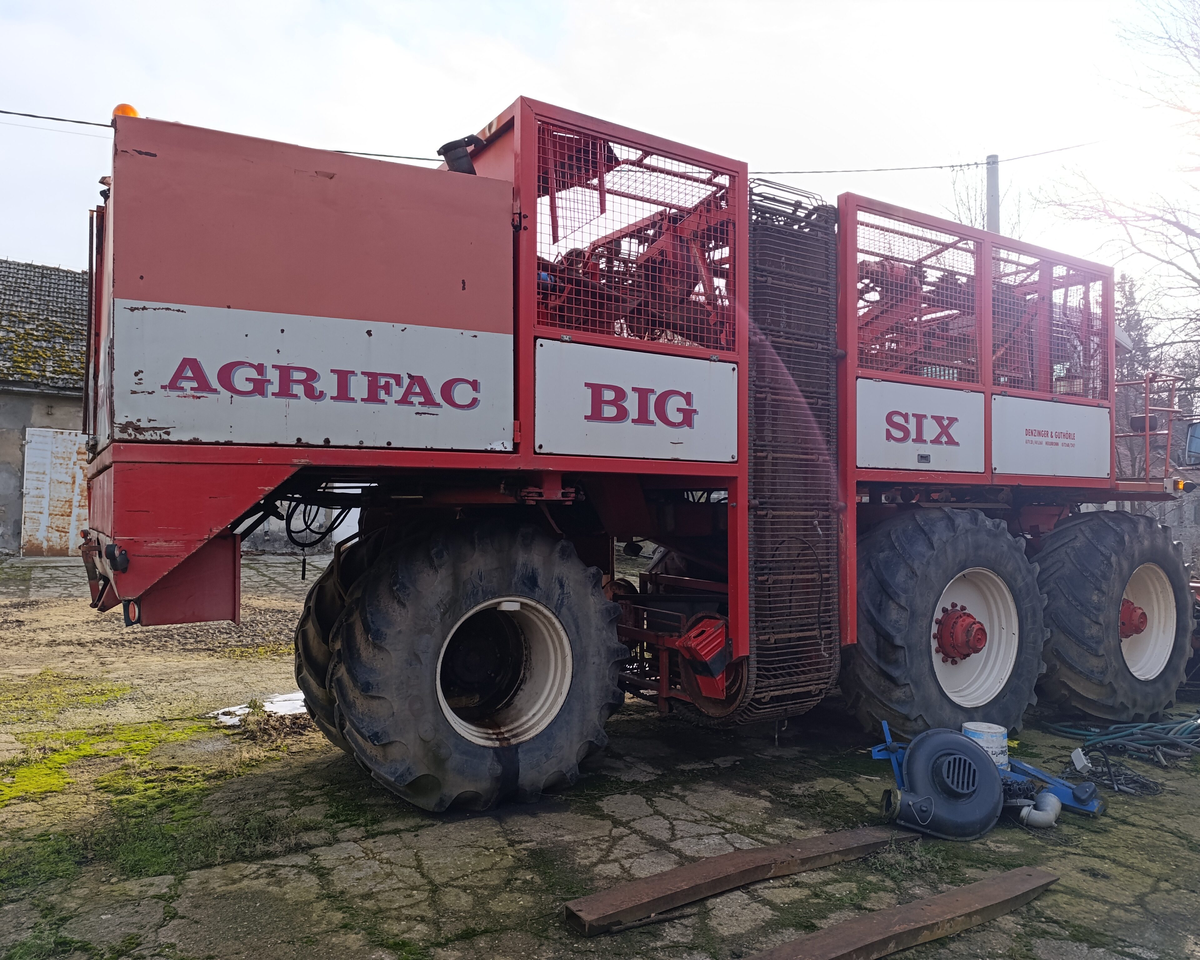 Kombajn do buraków samobieżny Agrifac Big Six