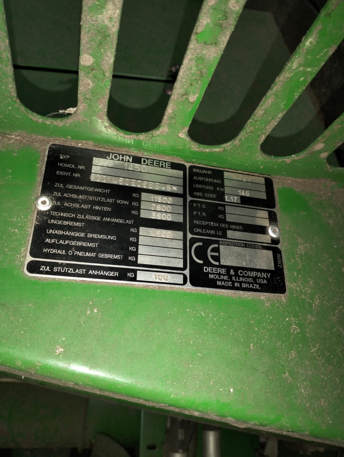 John Deere 1450