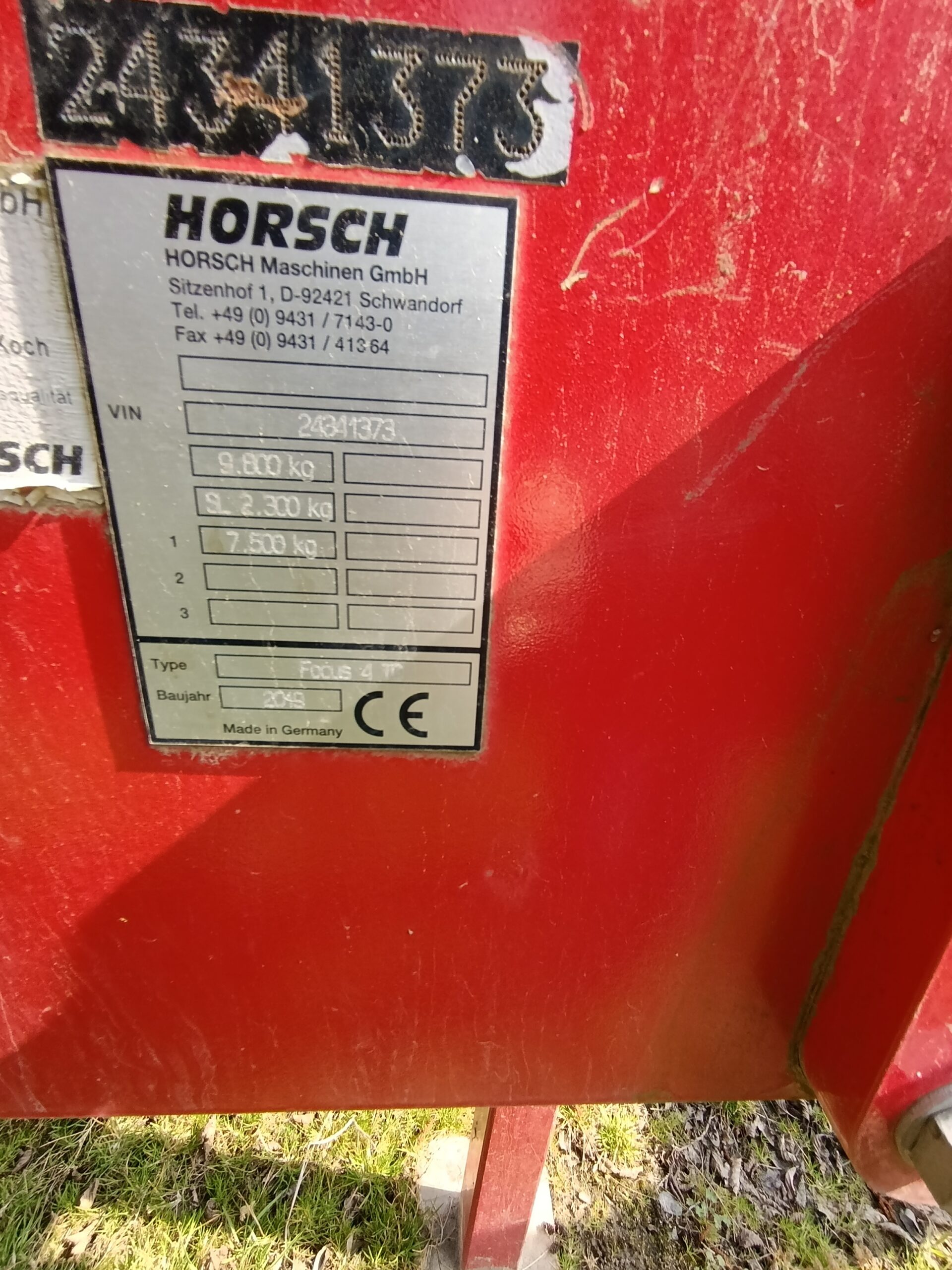 Horsch Focus 400