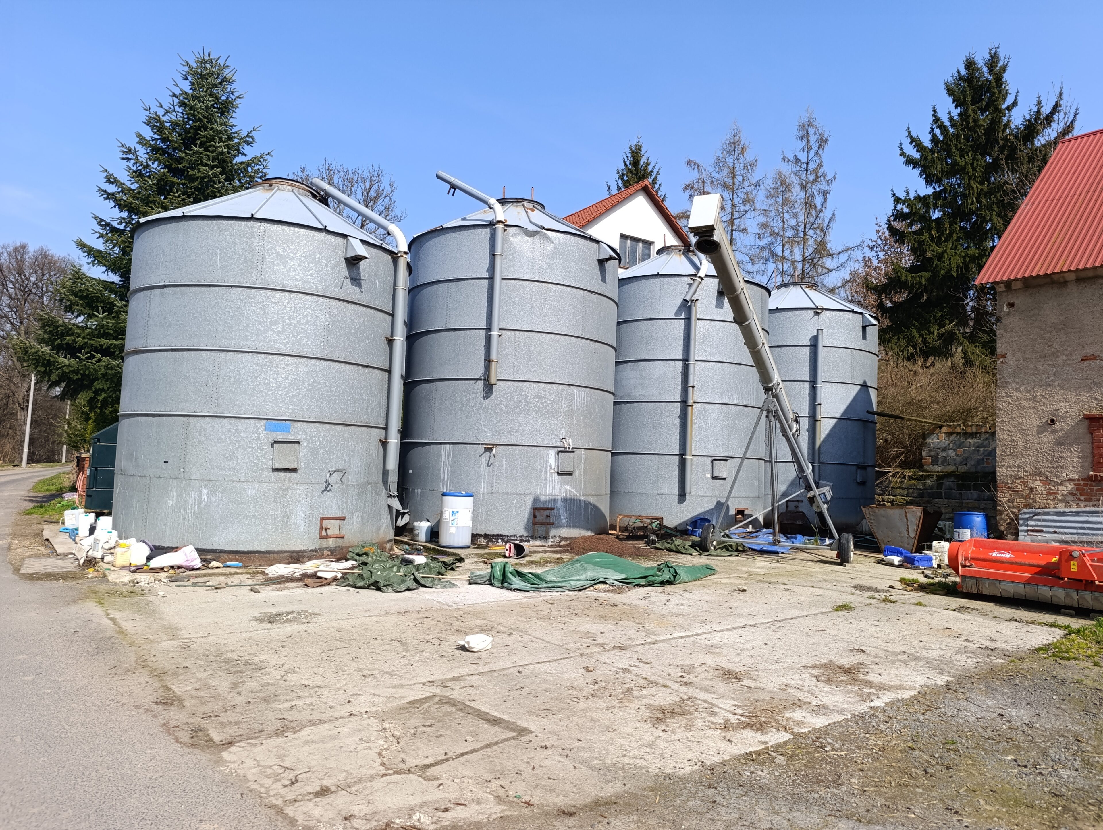 Silos zbożowy 60 ton, 80 ton