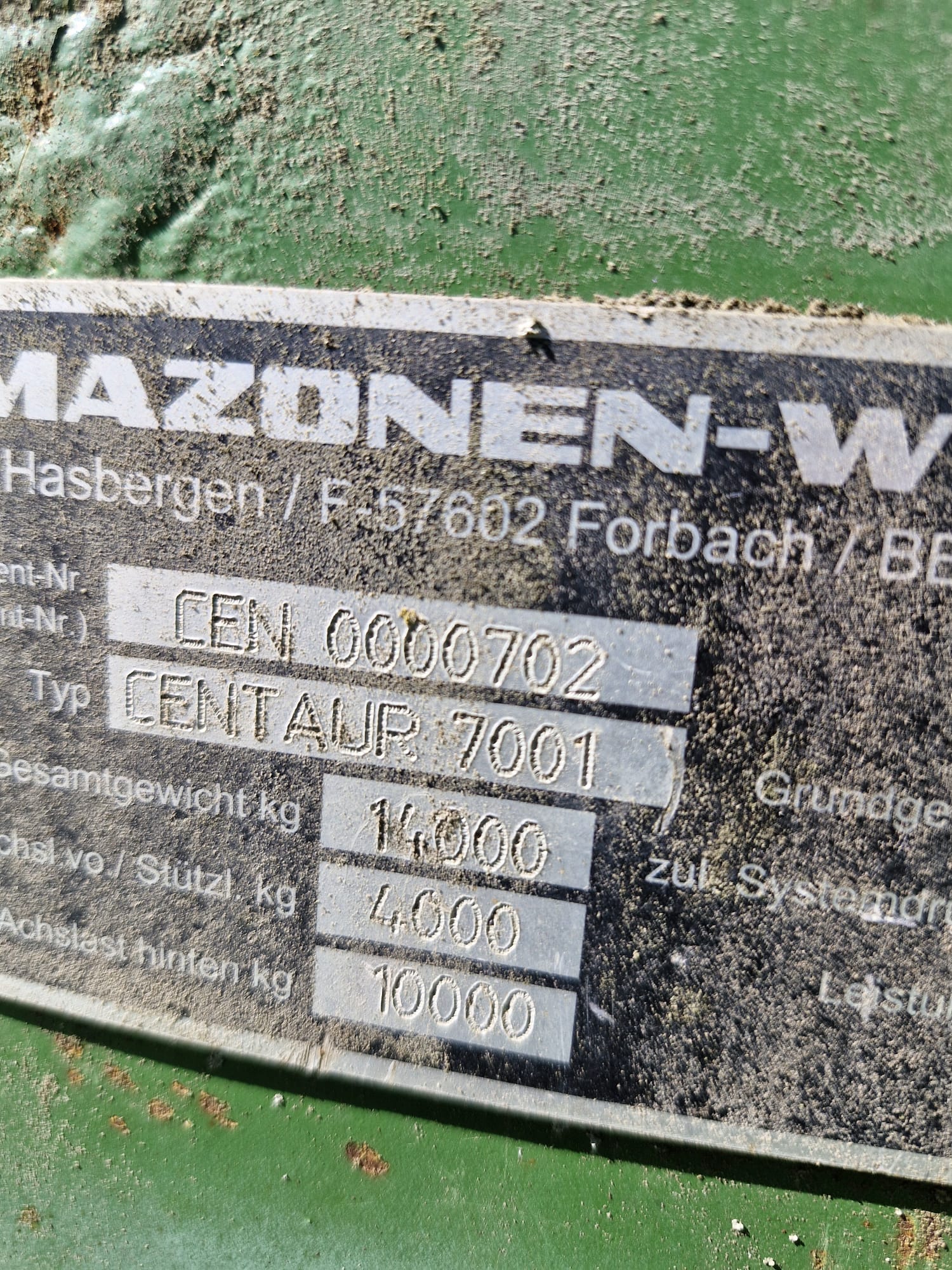 Amazone Centaur 7001
