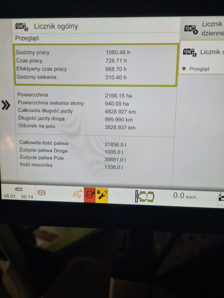 Claas Lexion 6800 4x4