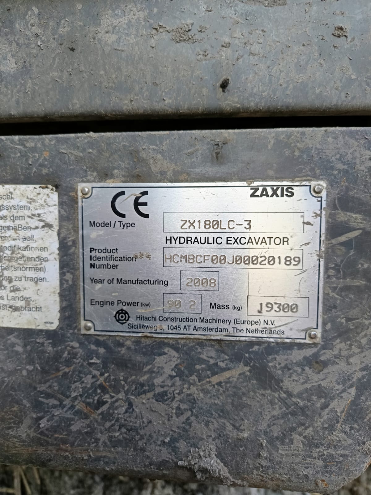 Koparka gąsienicowa Hitachi