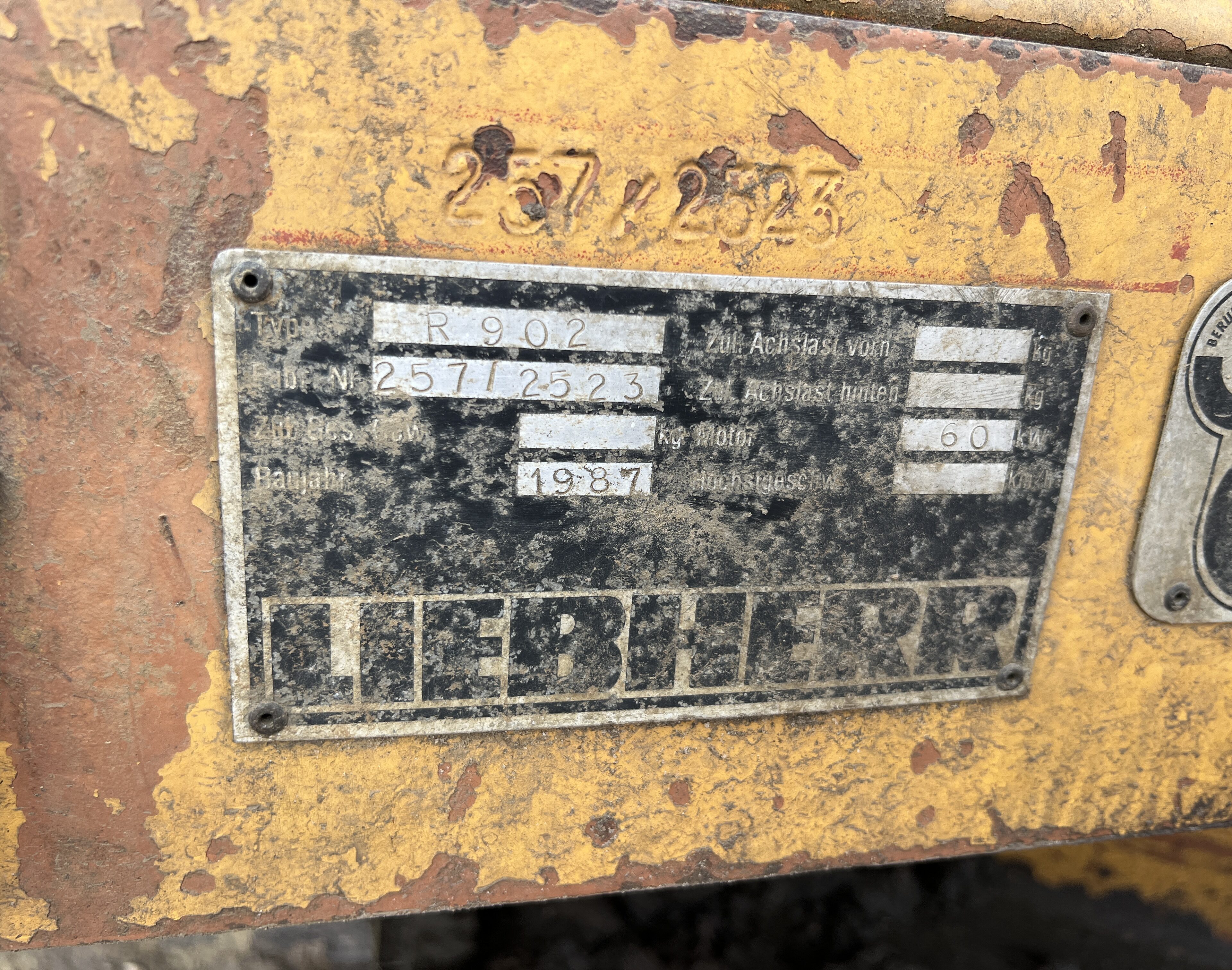 Koparka Gąsienicowa Liberherr 902