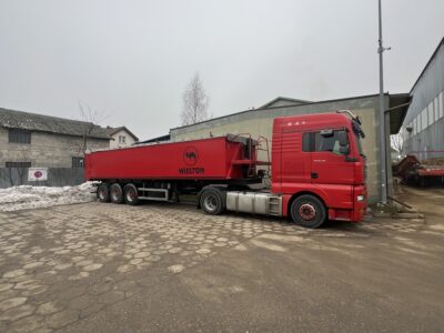 MAN TGA 18.440 z Naczepą Wielton