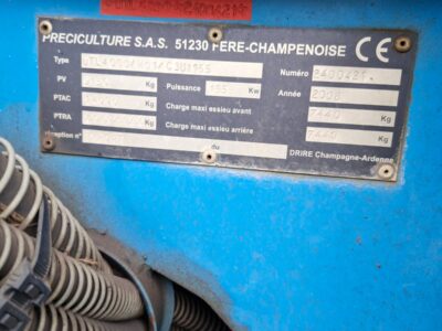 Opryskiwacz samojezdny Berthoud Boxer 4000 l. 24 m. Stan idealny