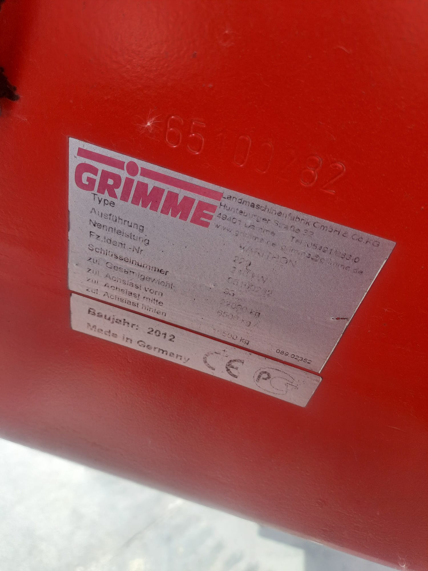 Kombajn do ziemniaków Grimme Varitron