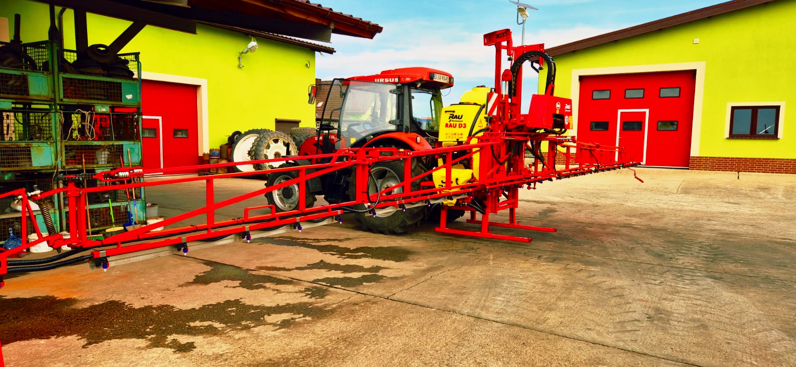 Opryskiwacz zawieszany Rau Kverneland D3