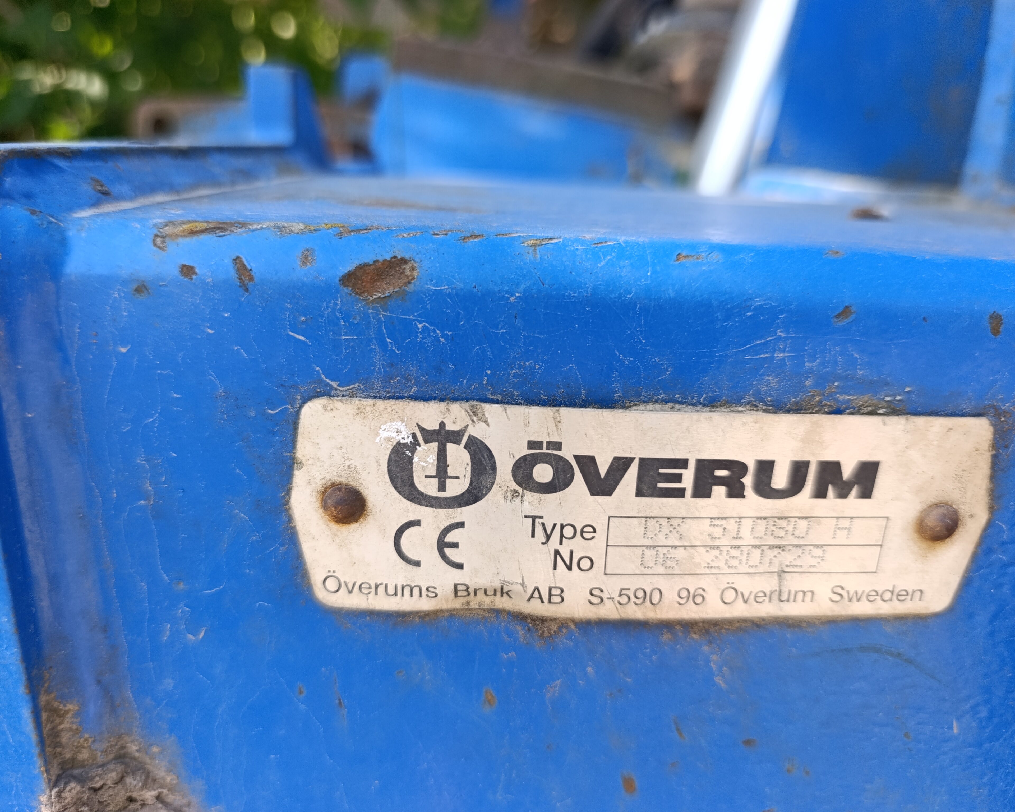 Pług obrotowy overum 5 skibowy