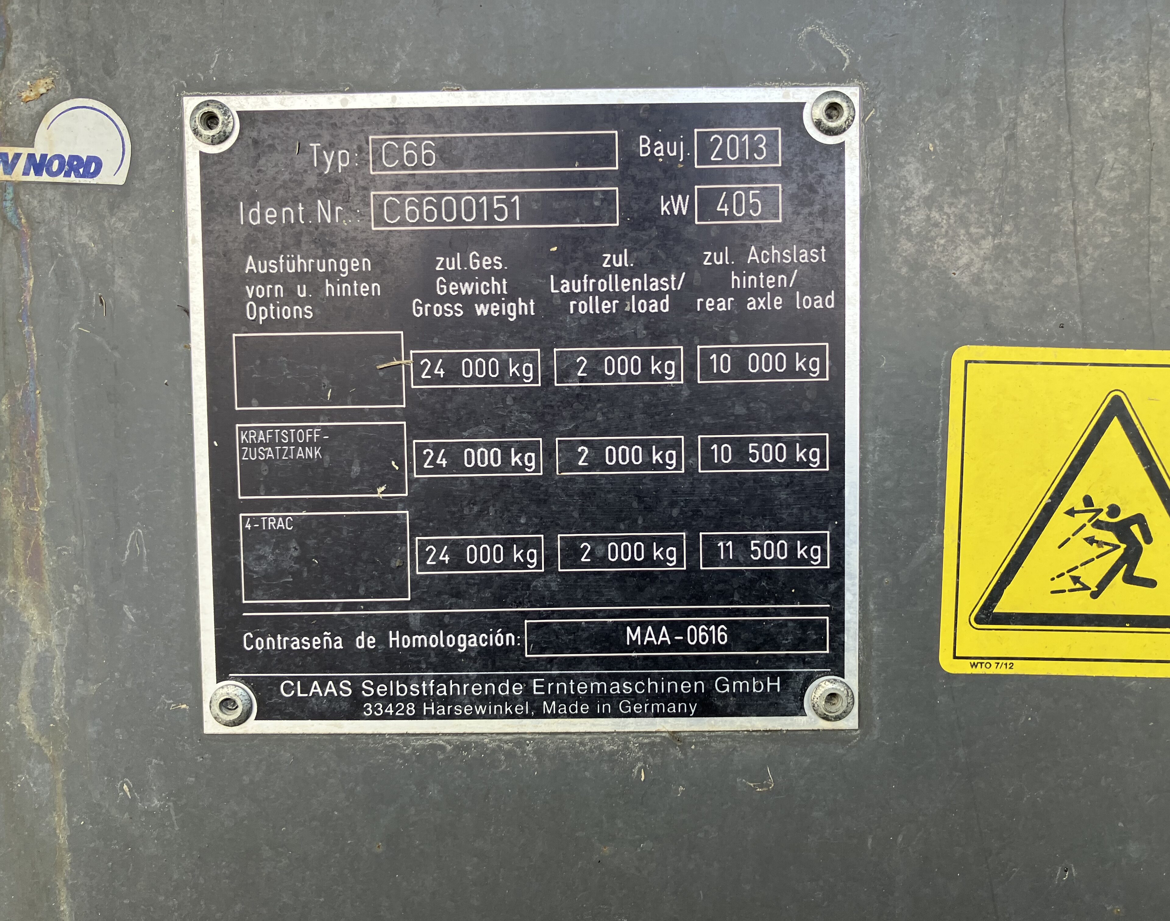 CLAAS LEXION 770 TERRA TRAC