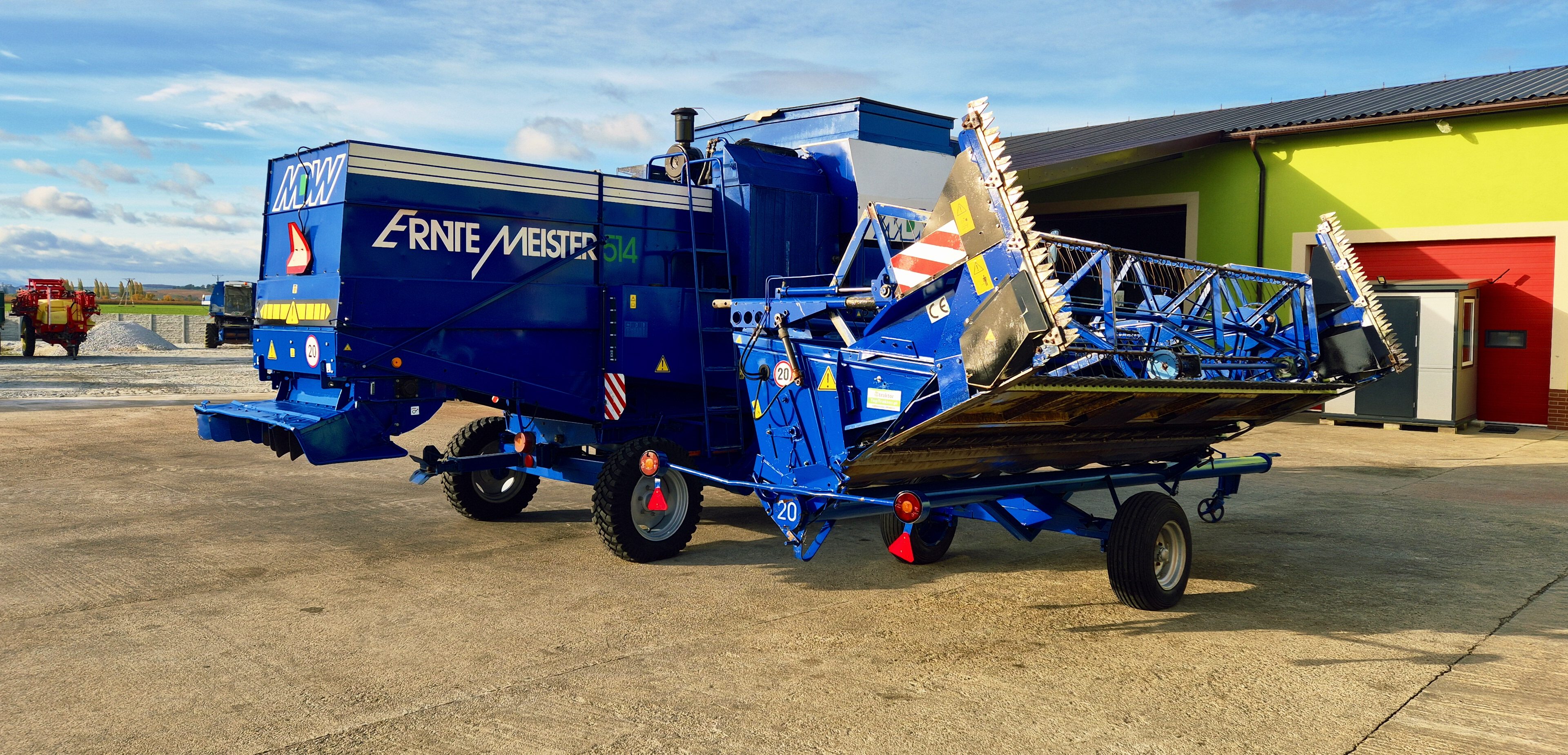 Kombajn zbożowy Fortschritt MDW E-514