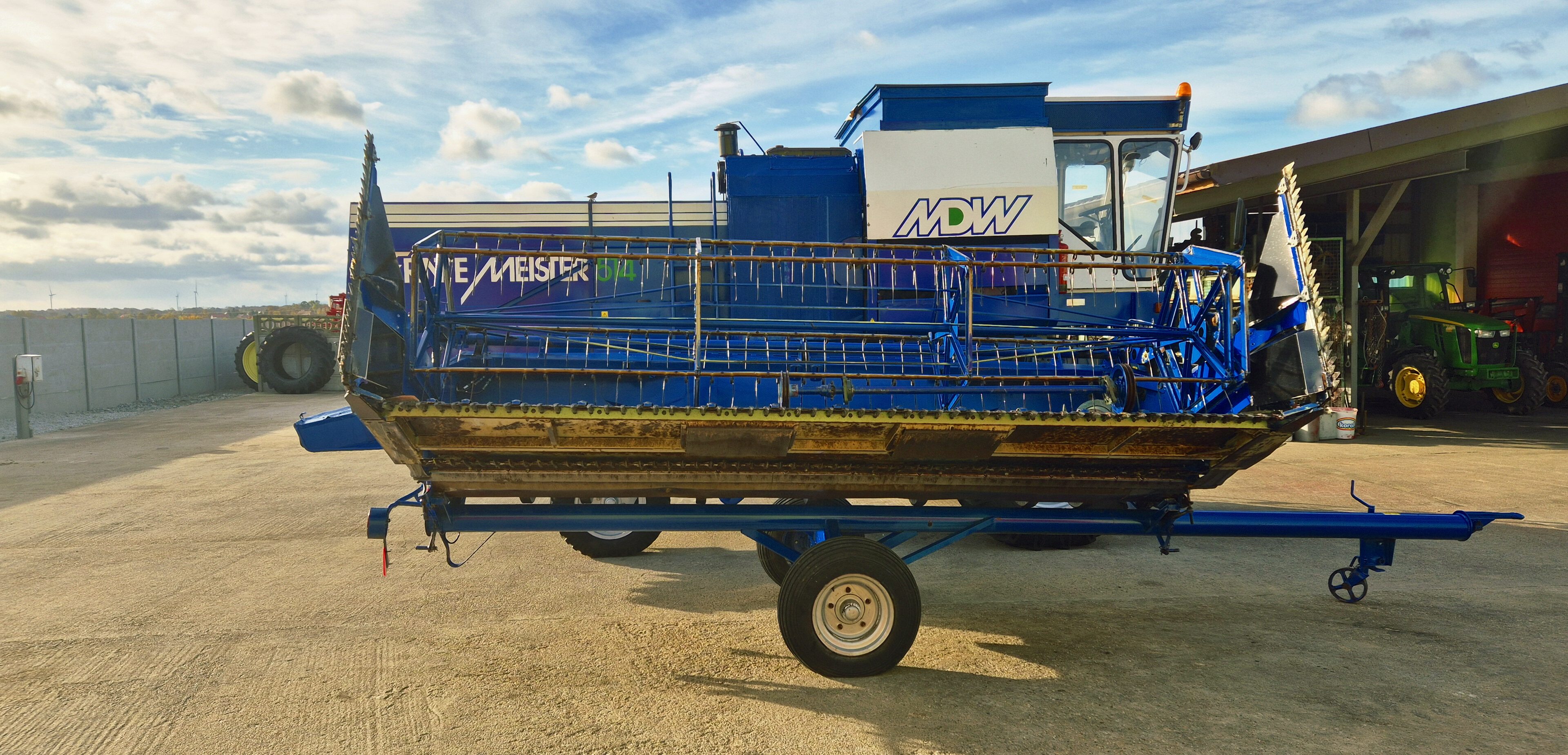 Kombajn zbożowy Fortschritt MDW E-514