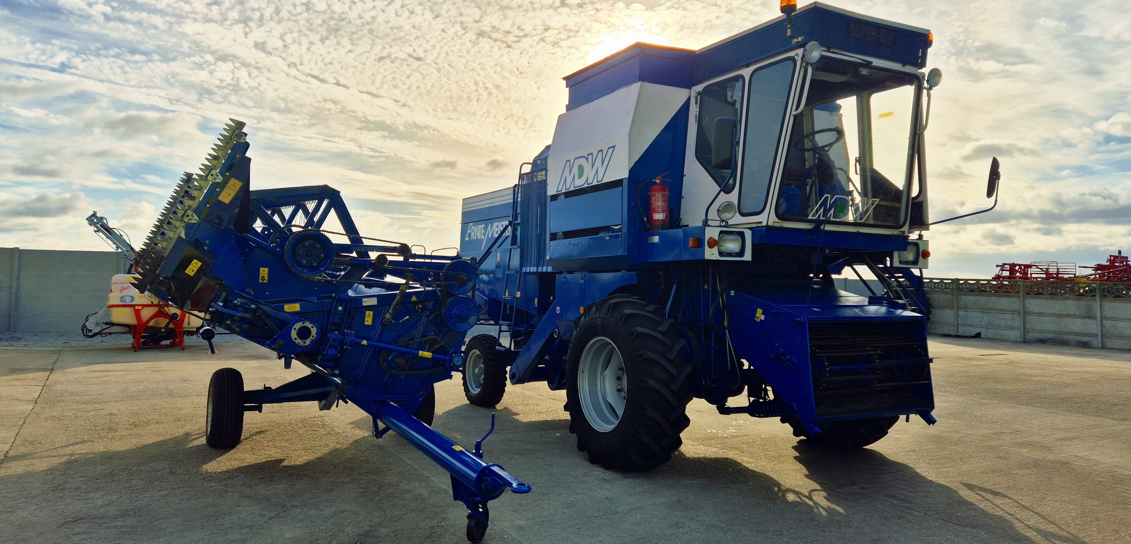 Kombajn zbożowy Fortschritt MDW E-514