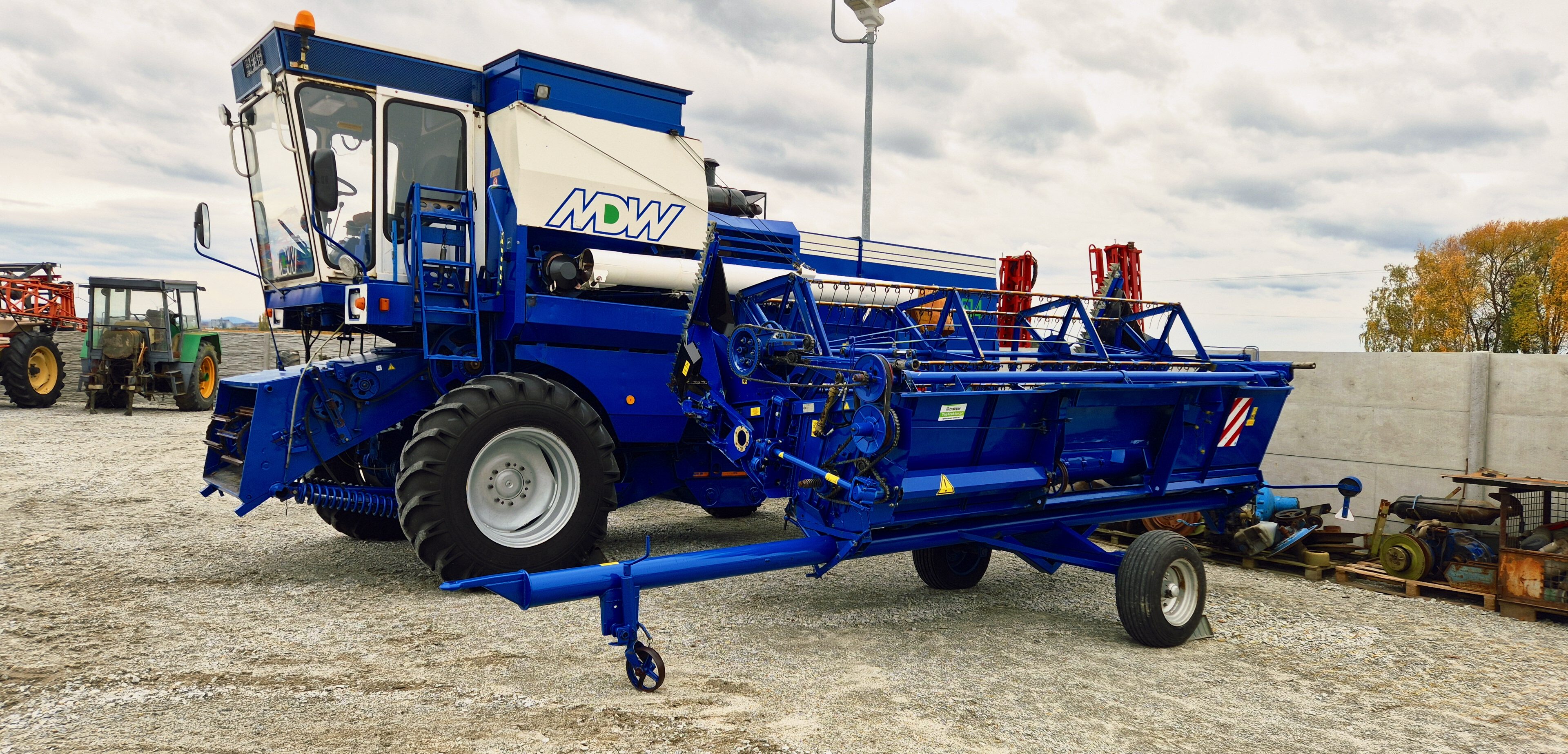 Kombajn zbożowy Fortschritt MDW E-514