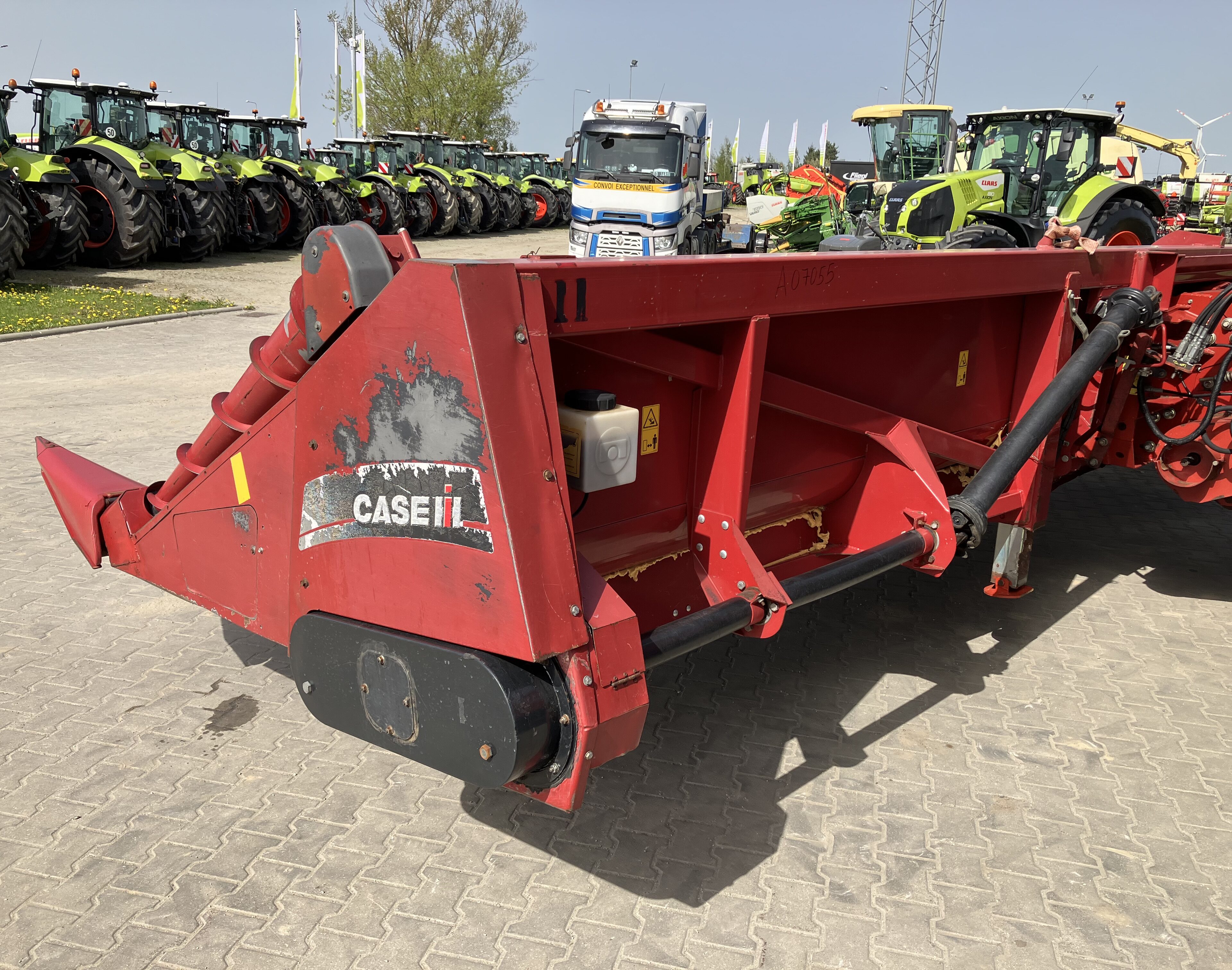 Heder do zbioru kukurydzy 12 rzędów CASE