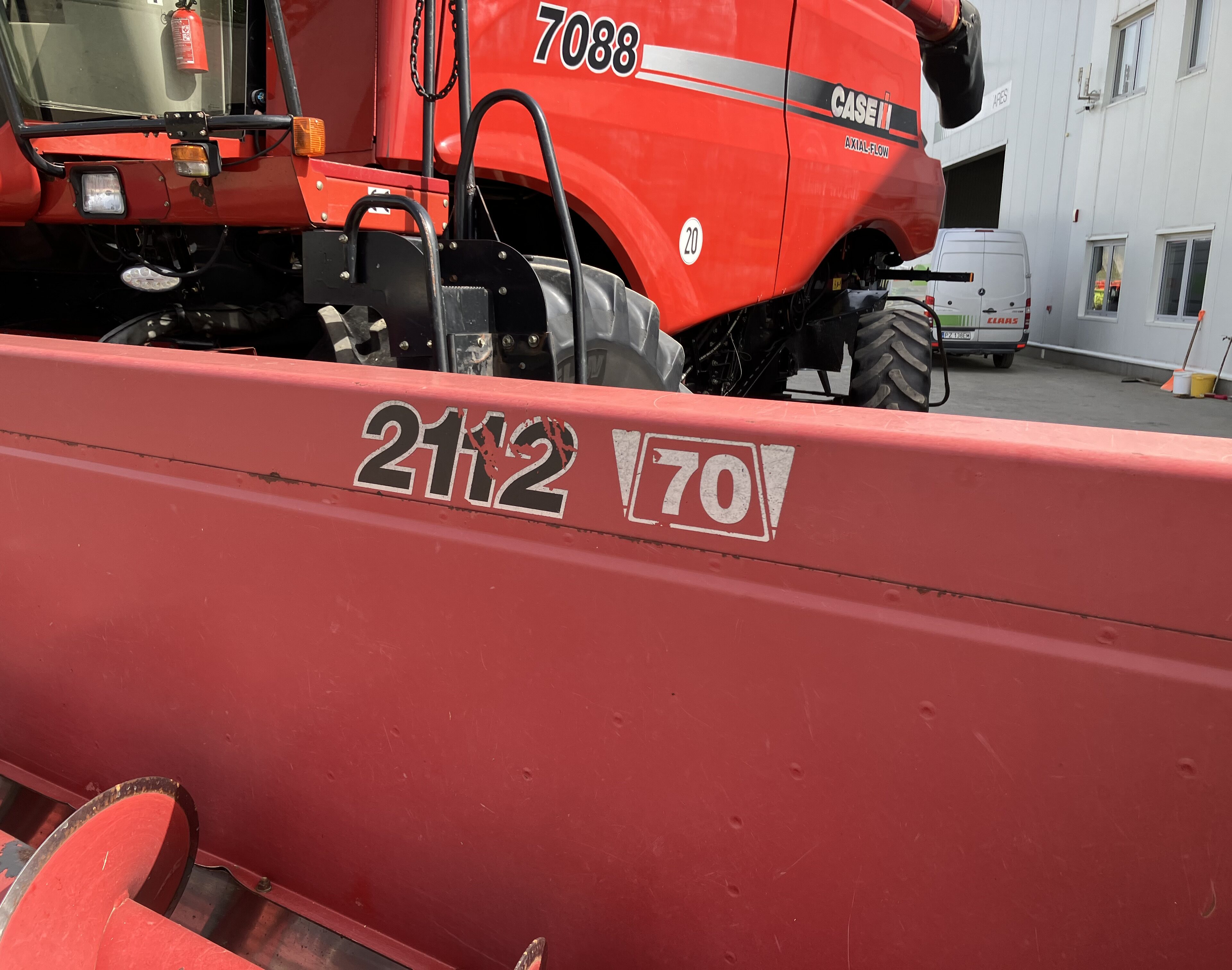 Heder do zbioru kukurydzy 12 rzędów CASE