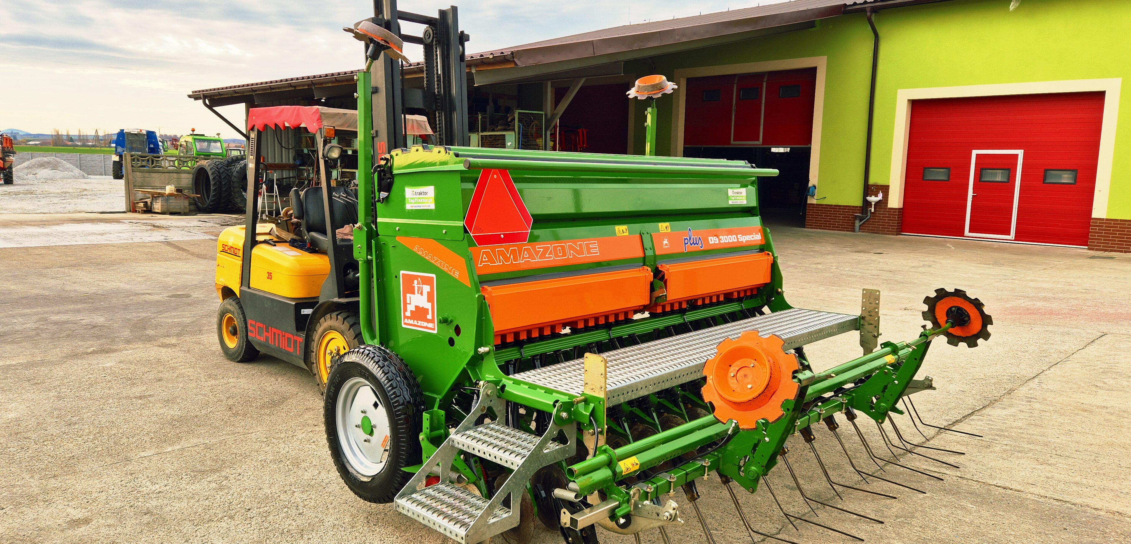Siewnik Amazone D9 Special Plus Agregat