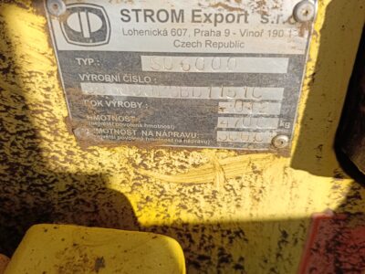 Kompaktor Bednar SO 6000 z włóka hydrauliczną