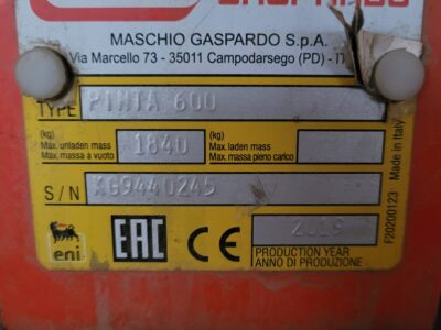 Siewnik zbożowy Gaspardo Pinta 600