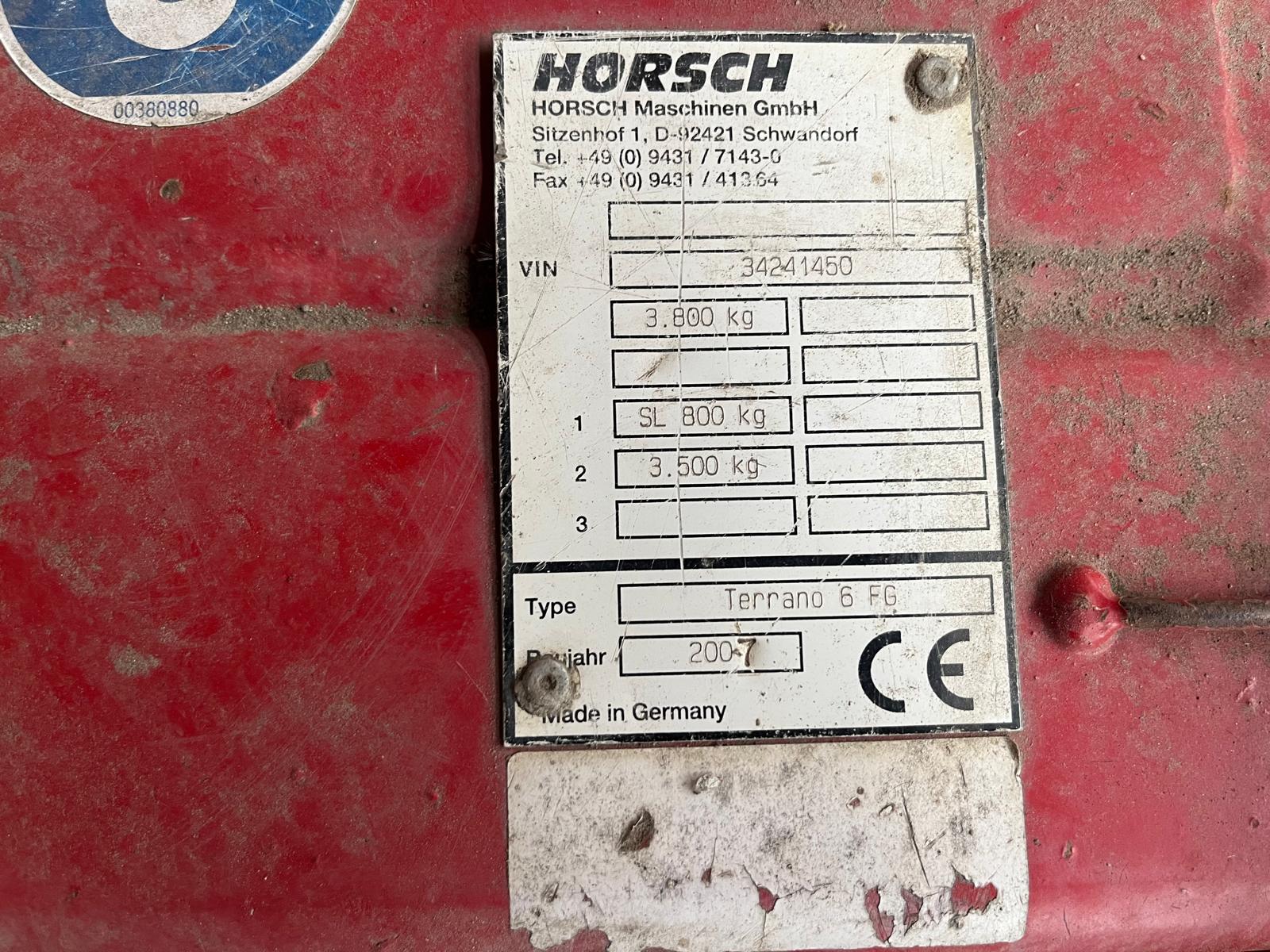 Horsch Terrano 6 FG