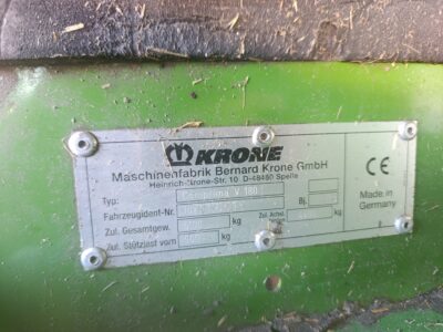 Prasa zwijająca Krone Comprima V180 XC 2018rok