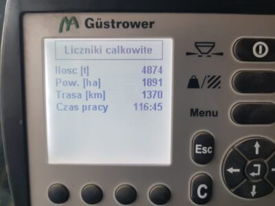 Rozsiewacz wapna Gustrower 2014r