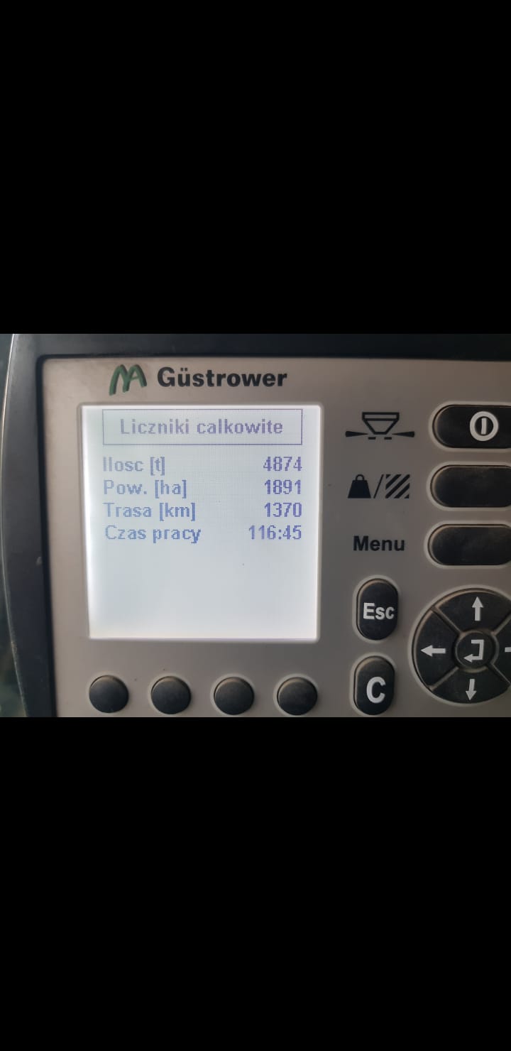 Rozsiewacz wapna Gustrower 2014r