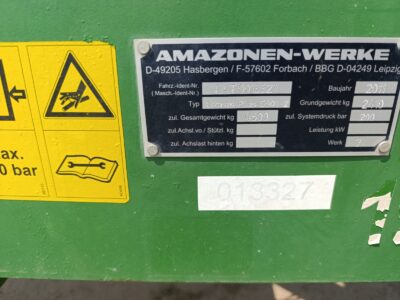 Brona talerzowa Amazone Catros Plus 5001-2