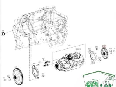 KOŁO ZĘBATE Z65X19mm 2097302008 TVT/CVT/CVX SMATIC 240T