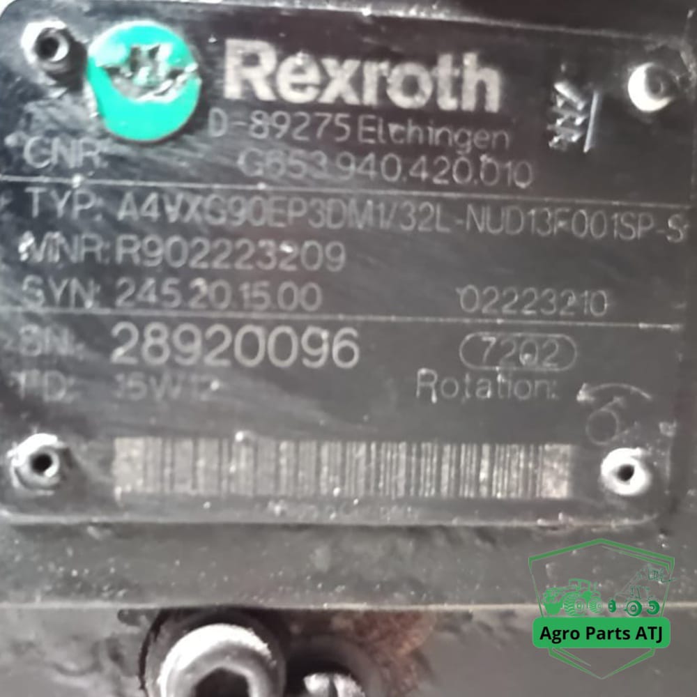 Silnik Rolls-Royce MTU V12 21.1L – 680 KM – z maszyny rolniczej Fendt Katana