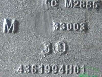 Zwolnica tylna 4361994HO1 Reduktor 4304304M12 Massey Ferguson 7619