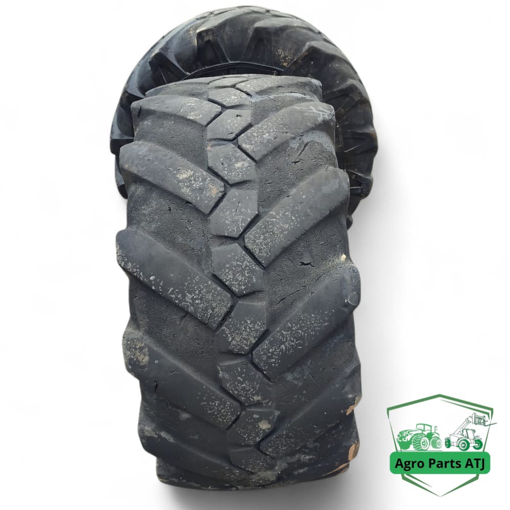 Koło R19.5 Michelin 445/70R19.5 do Mecalac 12 MTX – kompletne, gotowe do montażu