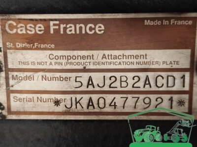 Obudowa skrzyni biegów 222659A4 / 304328A1 Case IH MX 90C