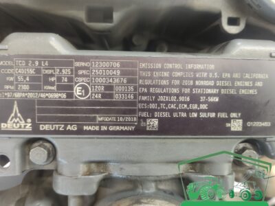 Silnik Deutz TCD 2.9 L4