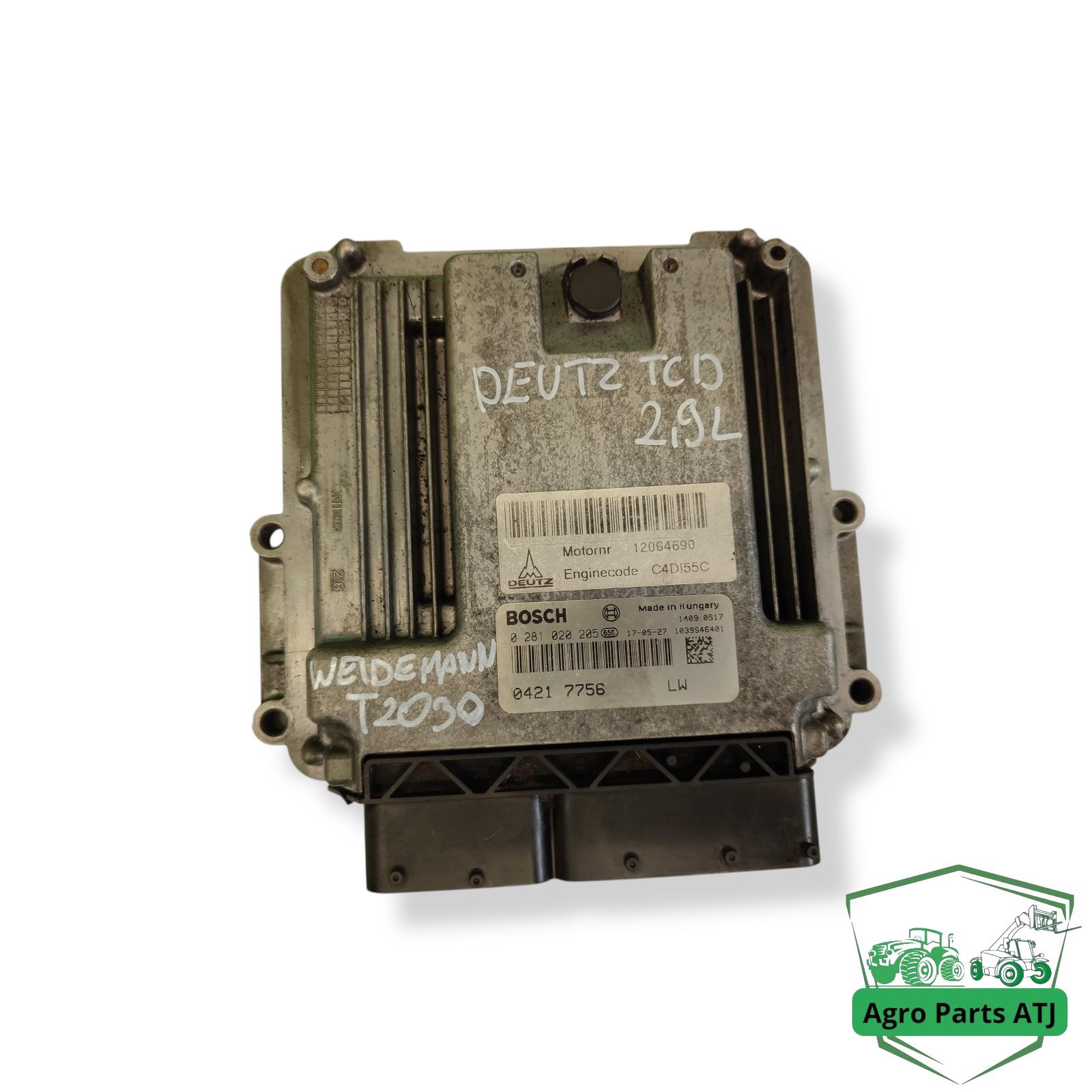 Komputer sterownik silnika ECU 04217756 Deutz TCD / Weidemann