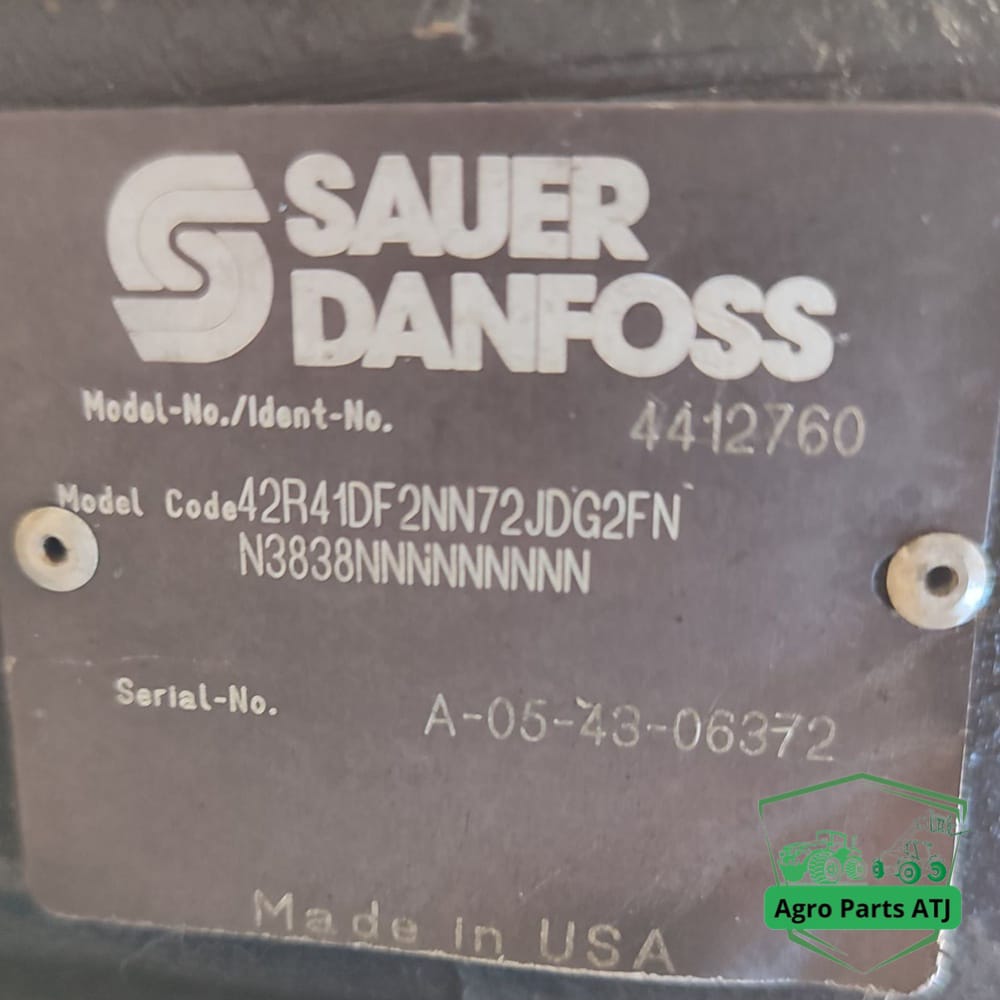 Pompa hydrauliczna 42R41 SAUER 4412760 Bobcat T 3571