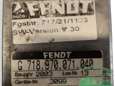 Moduł sterownik BCU F718970071067 G718970071040 Fendt 916 Favorit