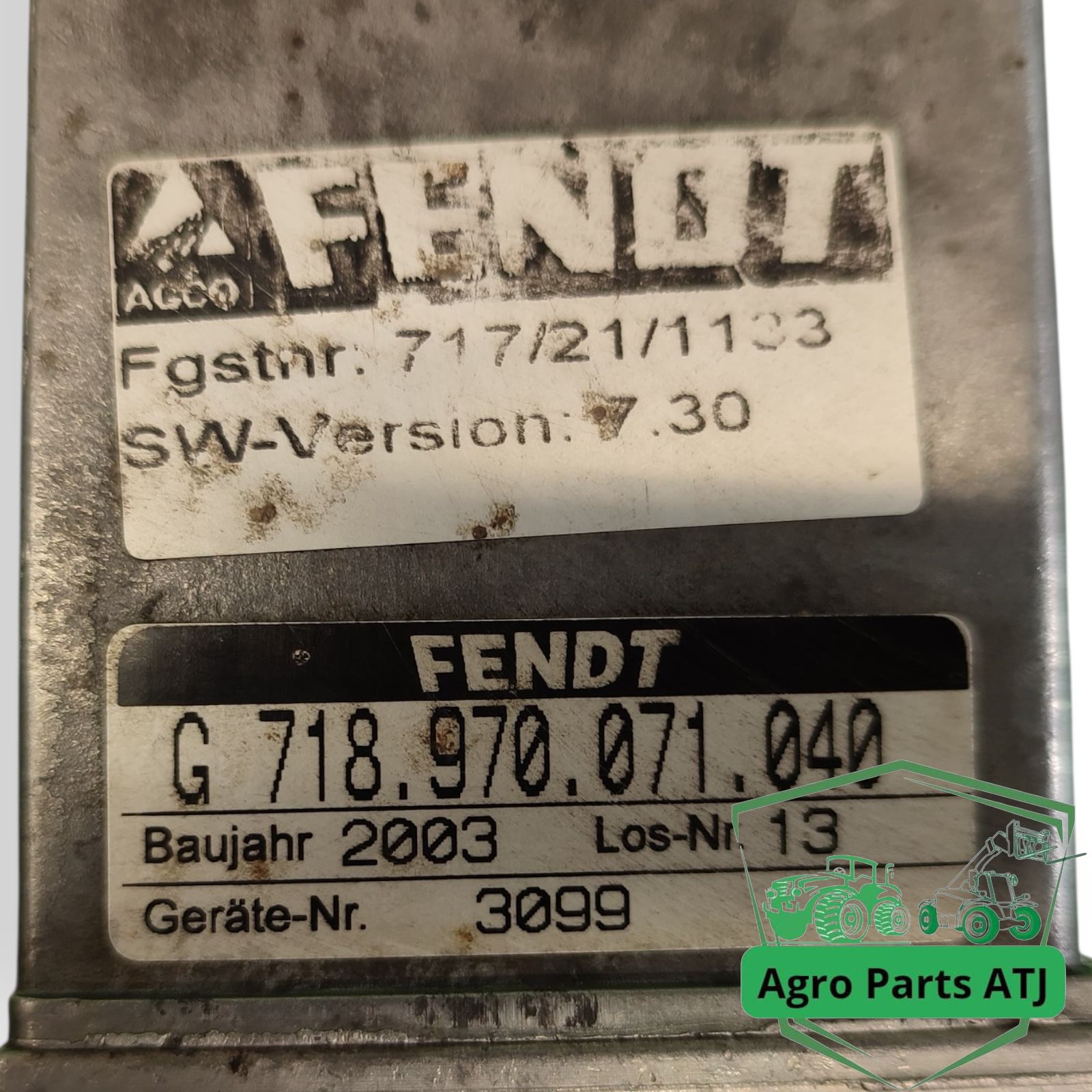 Moduł sterownik BCU F718970071067 G718970071040 Fendt 916 Favorit