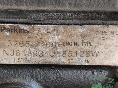 Silnik Perkins 1104D-E44TA Massey Ferguson 5460
