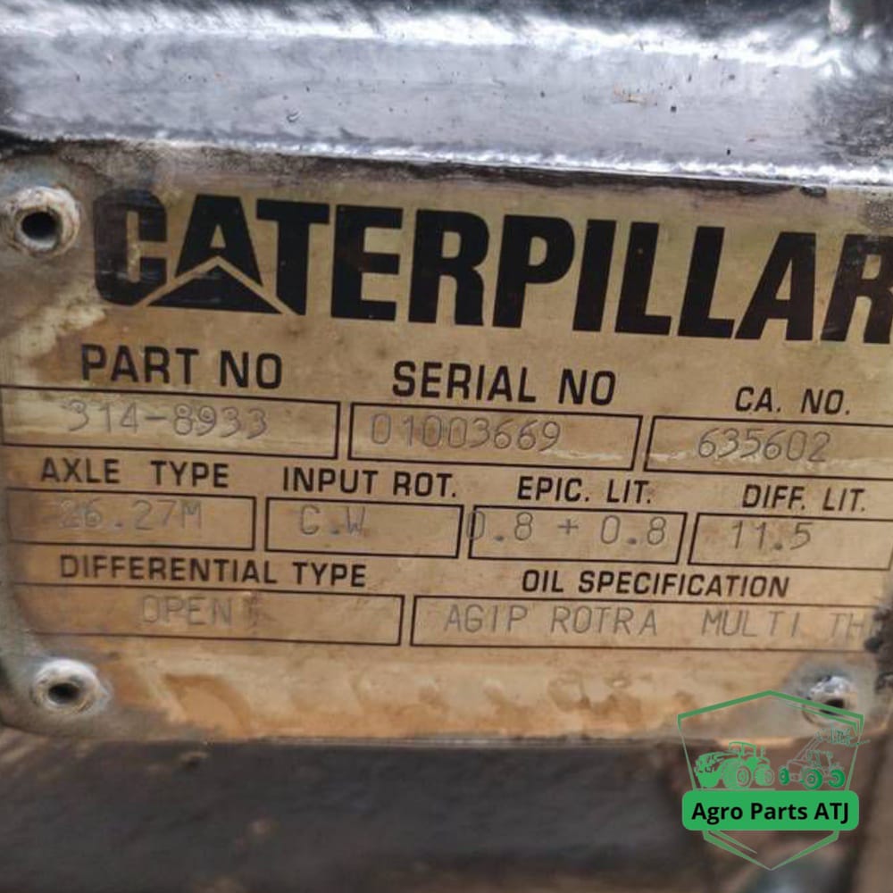 Oś napędowa 635602 Carraro 3148933 CAT TH 407