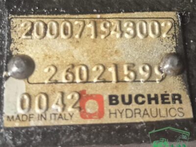 Rozdzielacz 200071943002 Bucher Weidemann 5625 CX80