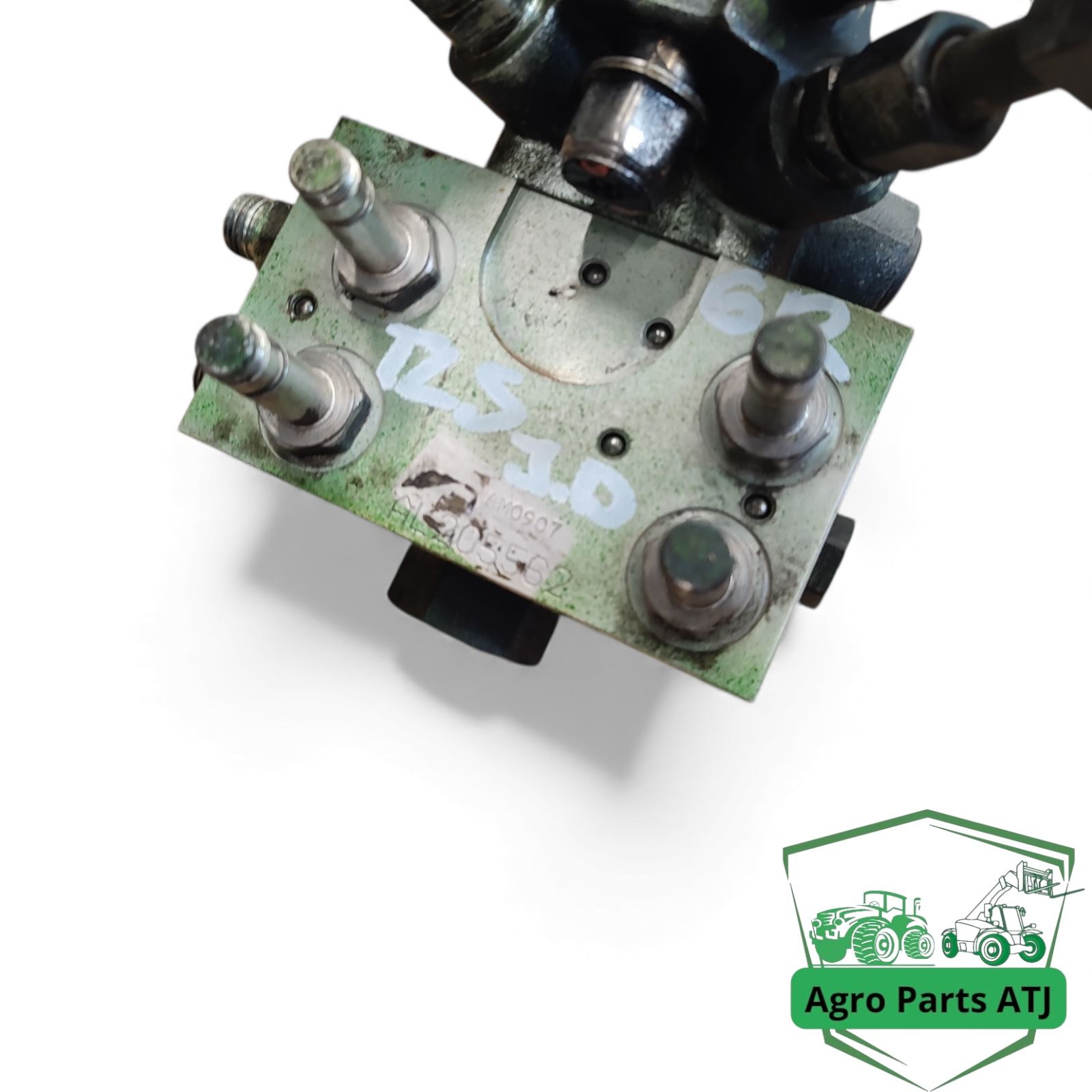 Blok zaworu amortyzacji osi TLS AL205562 John Deere 6050R